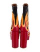 Vetements Flame Leather Boots