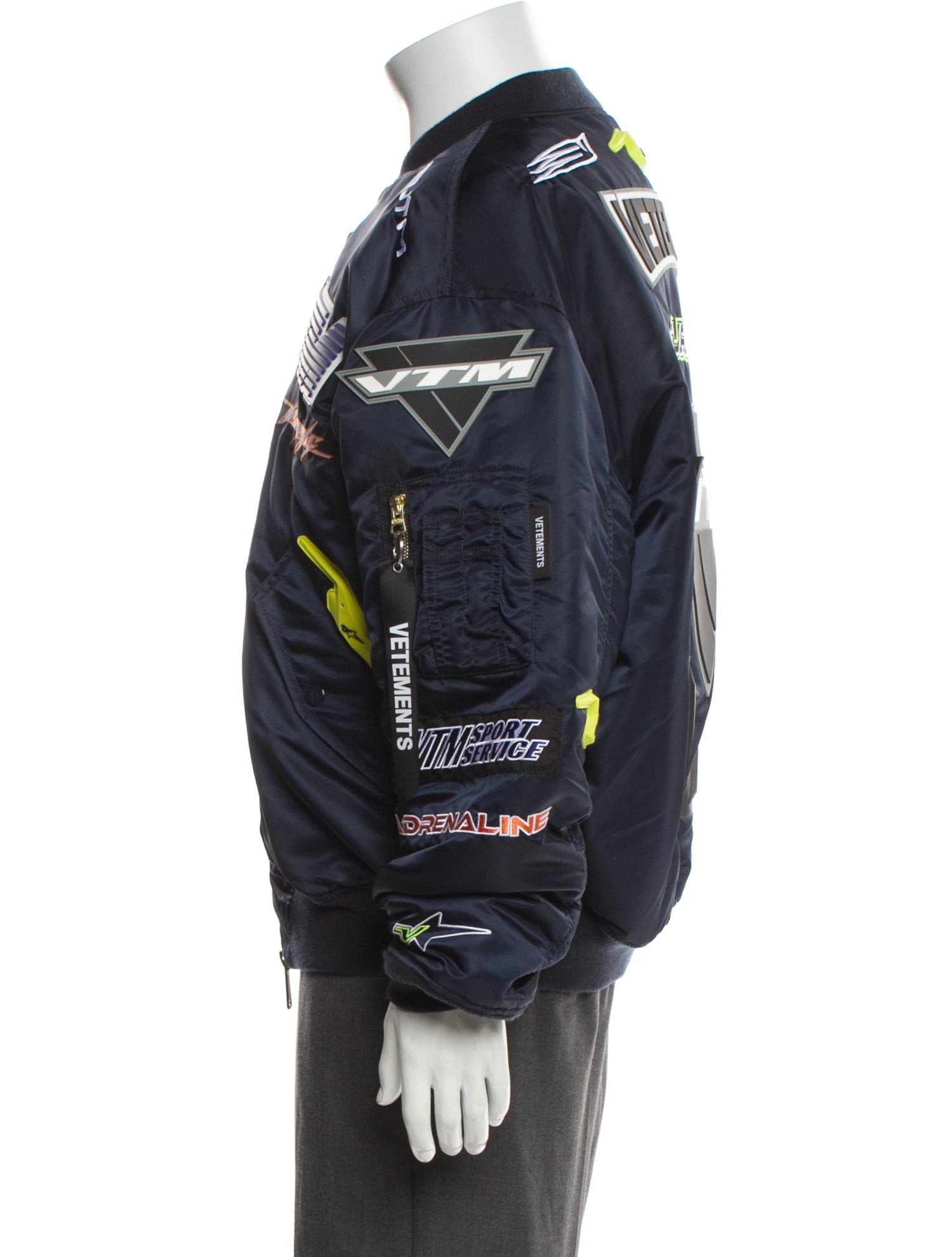 Vetements x Alpha Industries 2019 Racing MA-1 Windbreaker