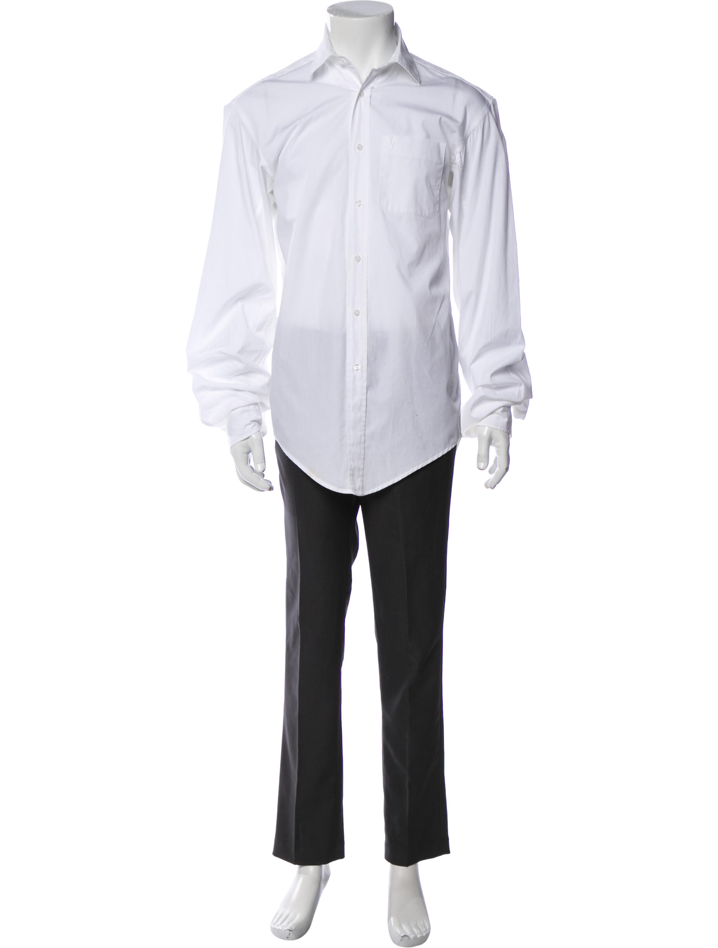 Vetements 2016 Long Sleeve Button-Up Top