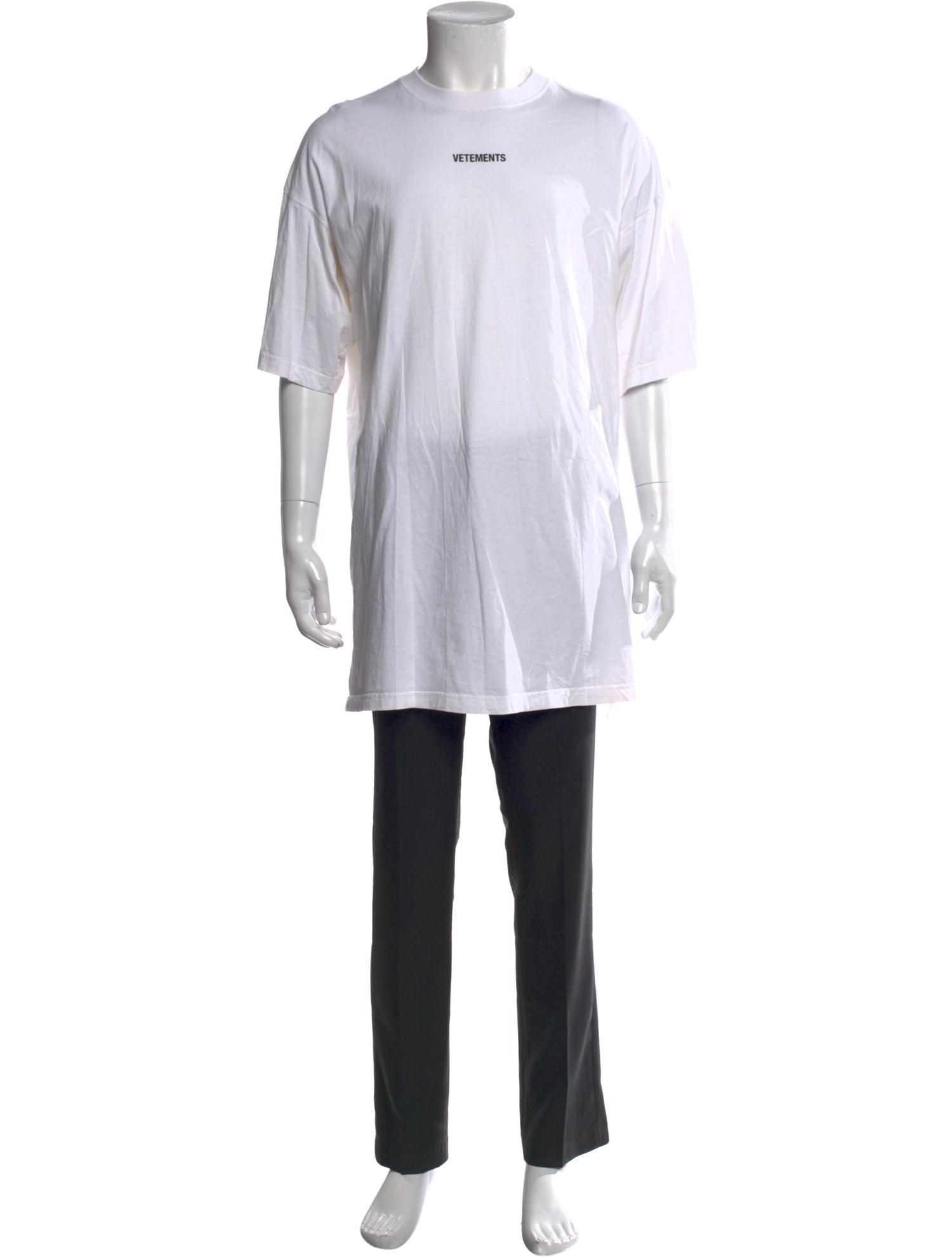 Vetements External Label Graphic Print T-Shirt