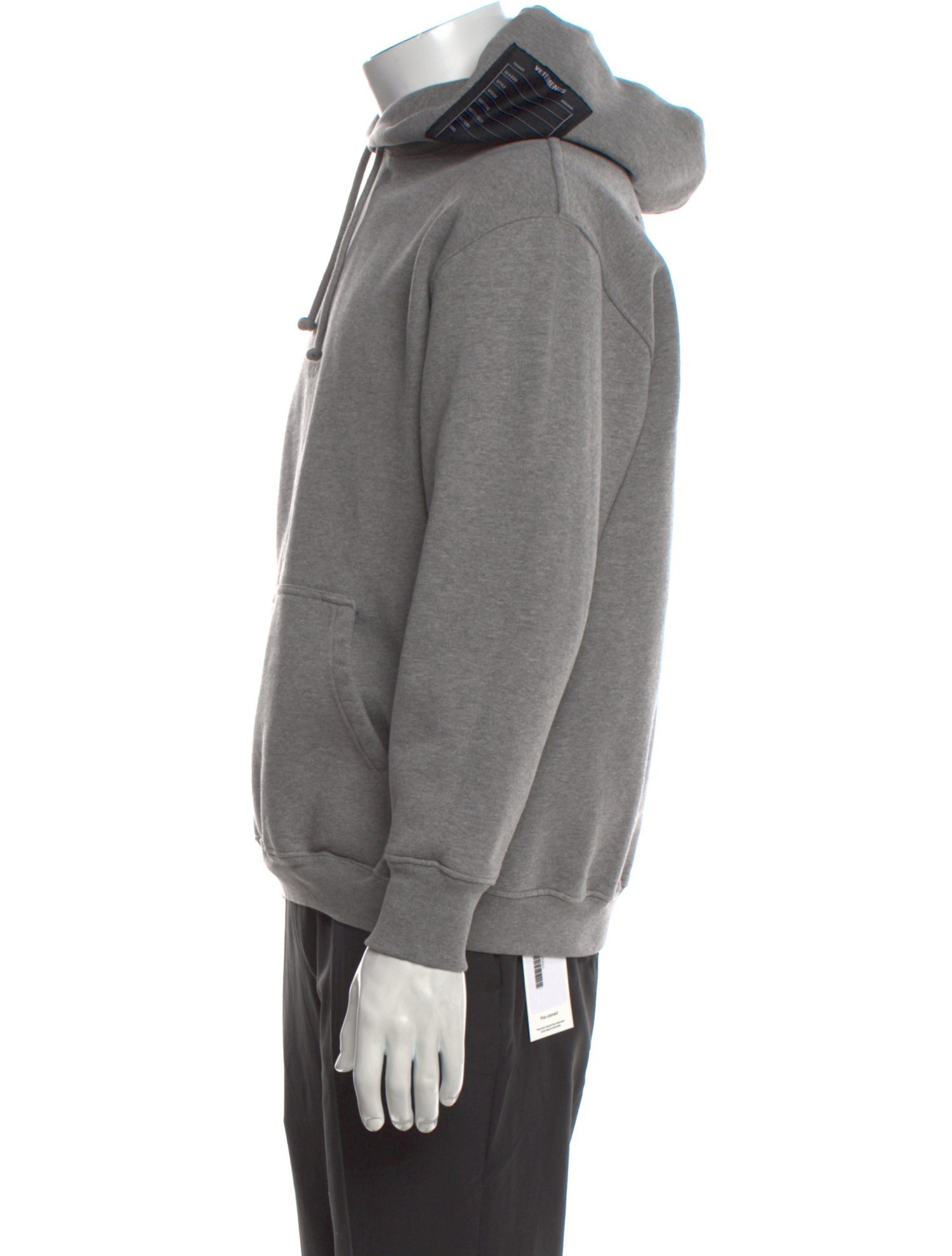 Vetements 2021 Written Logo Hoodie