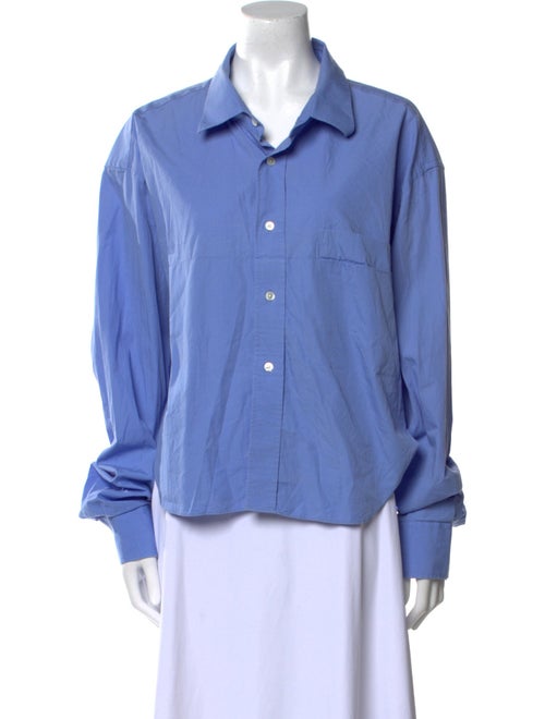 Vetements 2018 Long Sleeve Button-Up Top