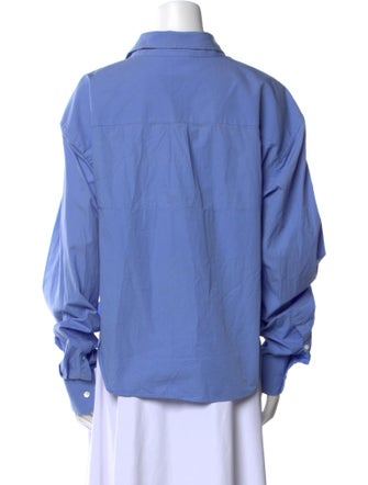 Vetements 2018 Long Sleeve Button-Up Top