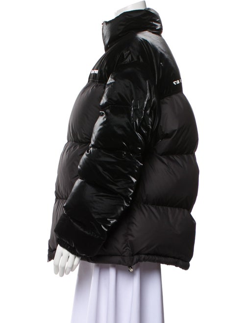 Vetements Two-Tone Feather-Down Nylon Down Jacket