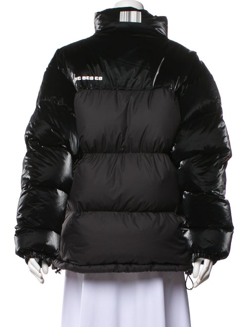 Vetements Two-Tone Feather-Down Nylon Down Jacket