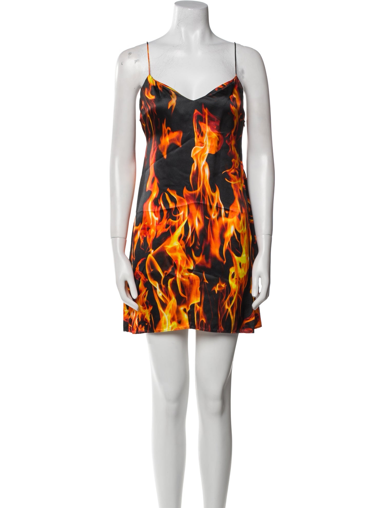 Vetements Printed Mini Dress