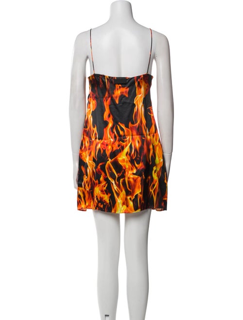 Vetements Printed Mini Dress