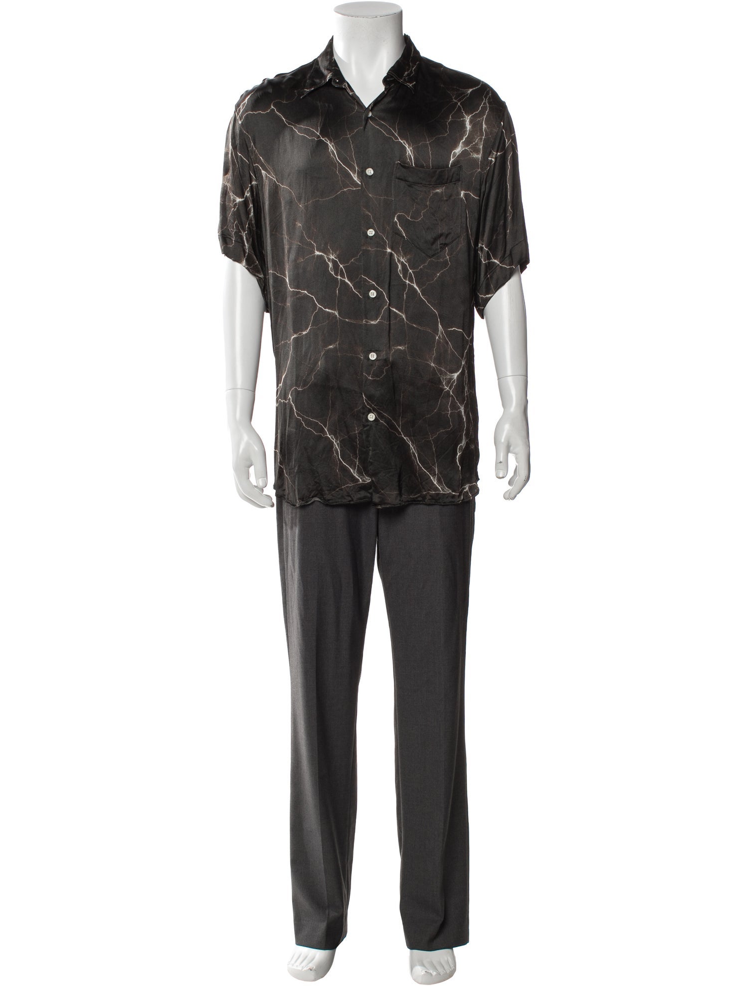 Vetements 'Lightening' Printed Shirt