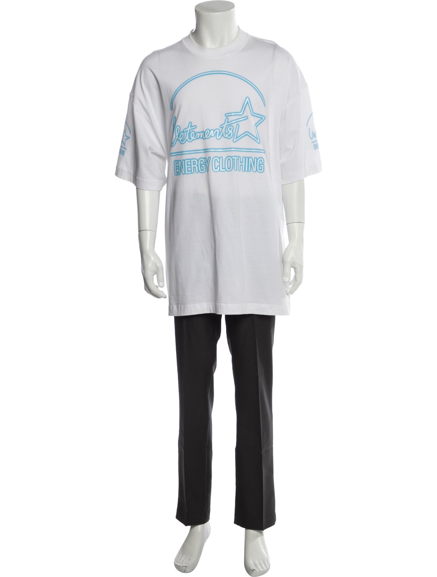 Vetements Energy Clothing Graphic Print T-Shirt