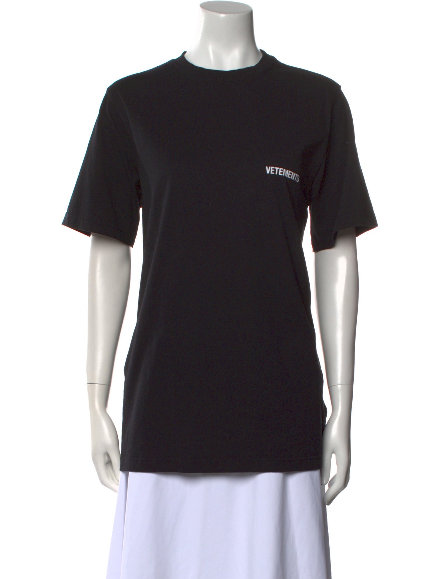 Vetements Logo Crew Neck T-Shirt