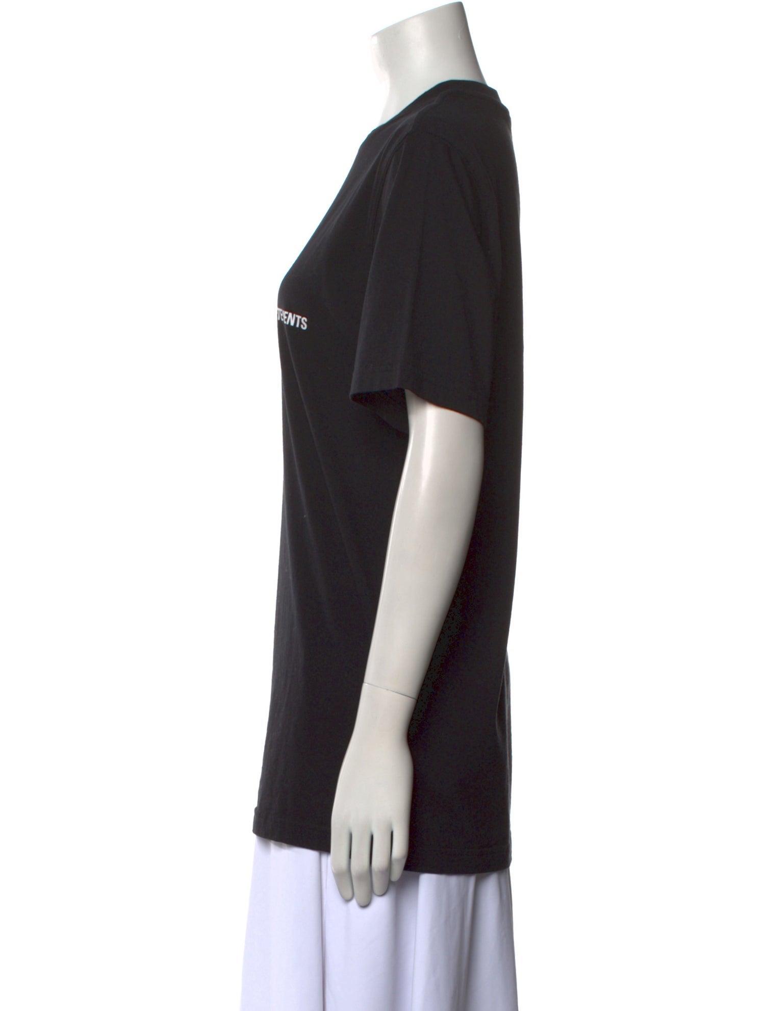 Vetements Logo Crew Neck T-Shirt