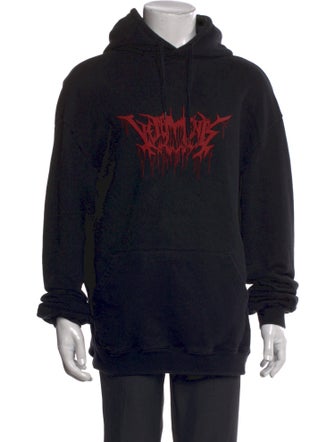 Vetements 2018 'Cities Metal World Tour' Hoodie
