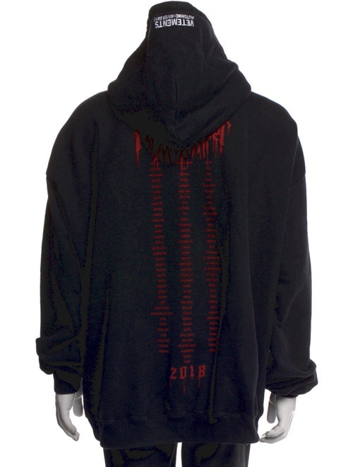 Vetements 2018 'Cities Metal World Tour' Hoodie