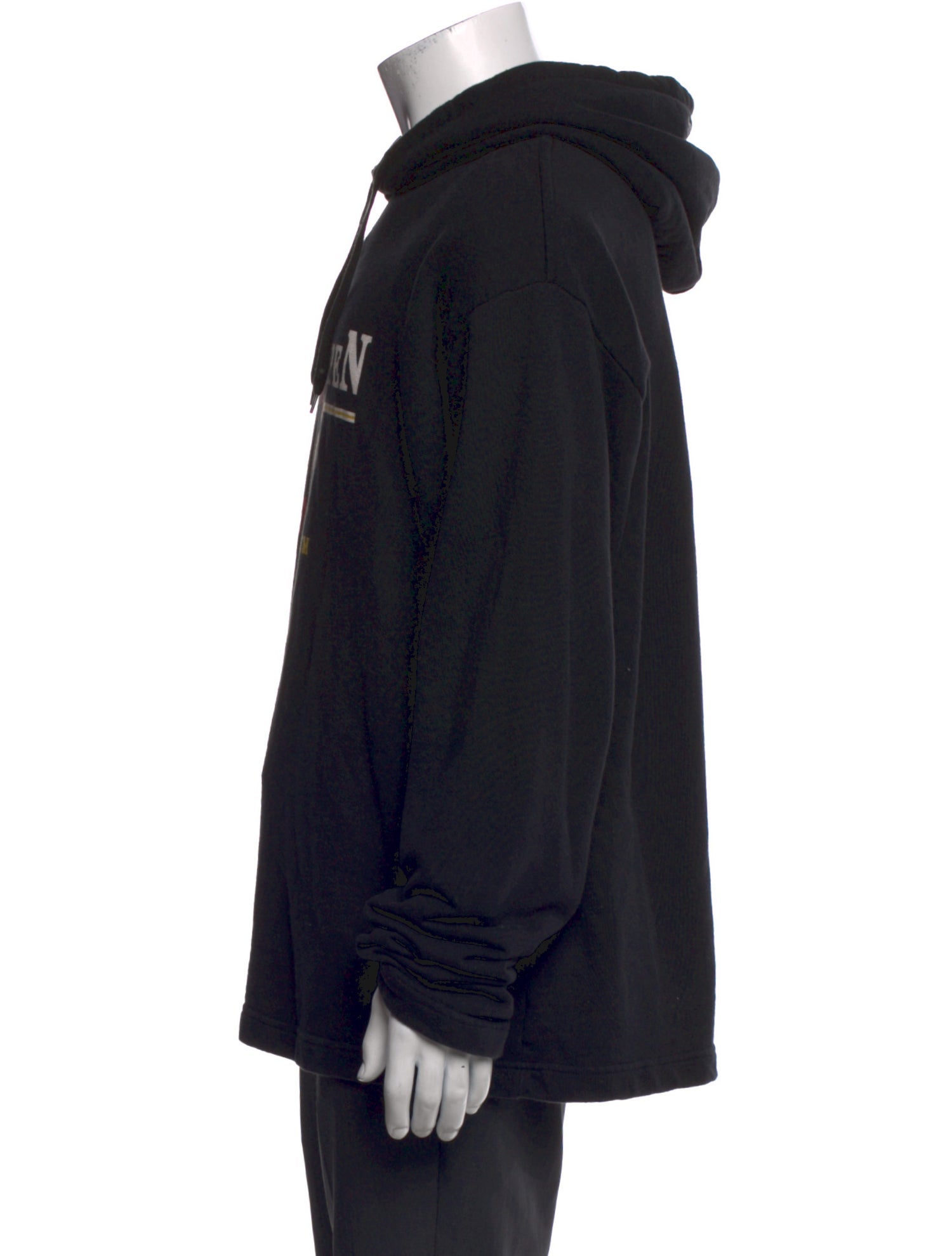 Vetements Split Graphic Print Hoodie