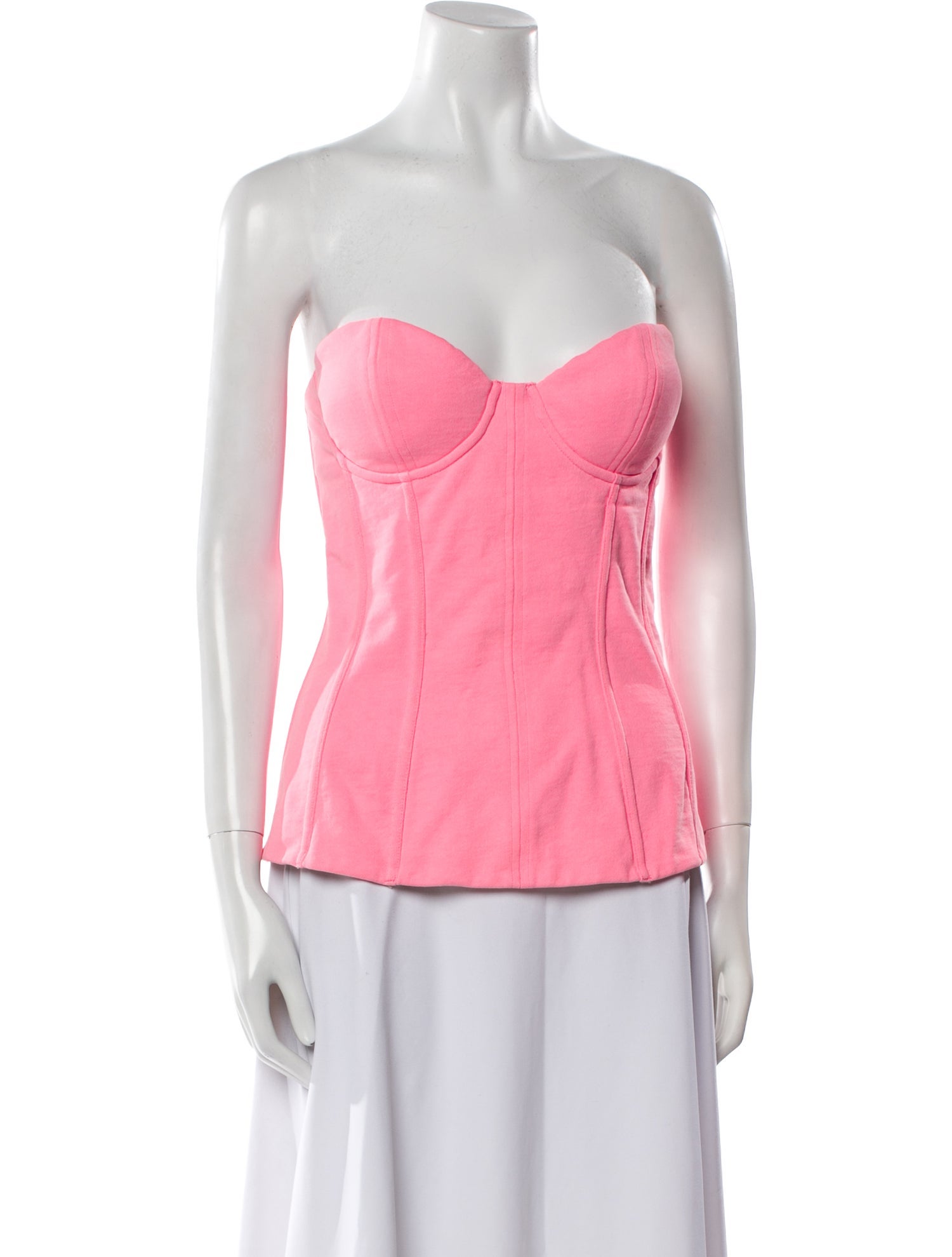 Vetements Strapless Top