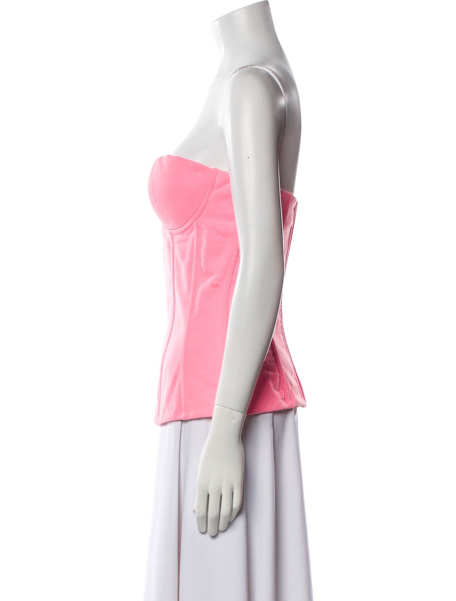 Vetements Strapless Top