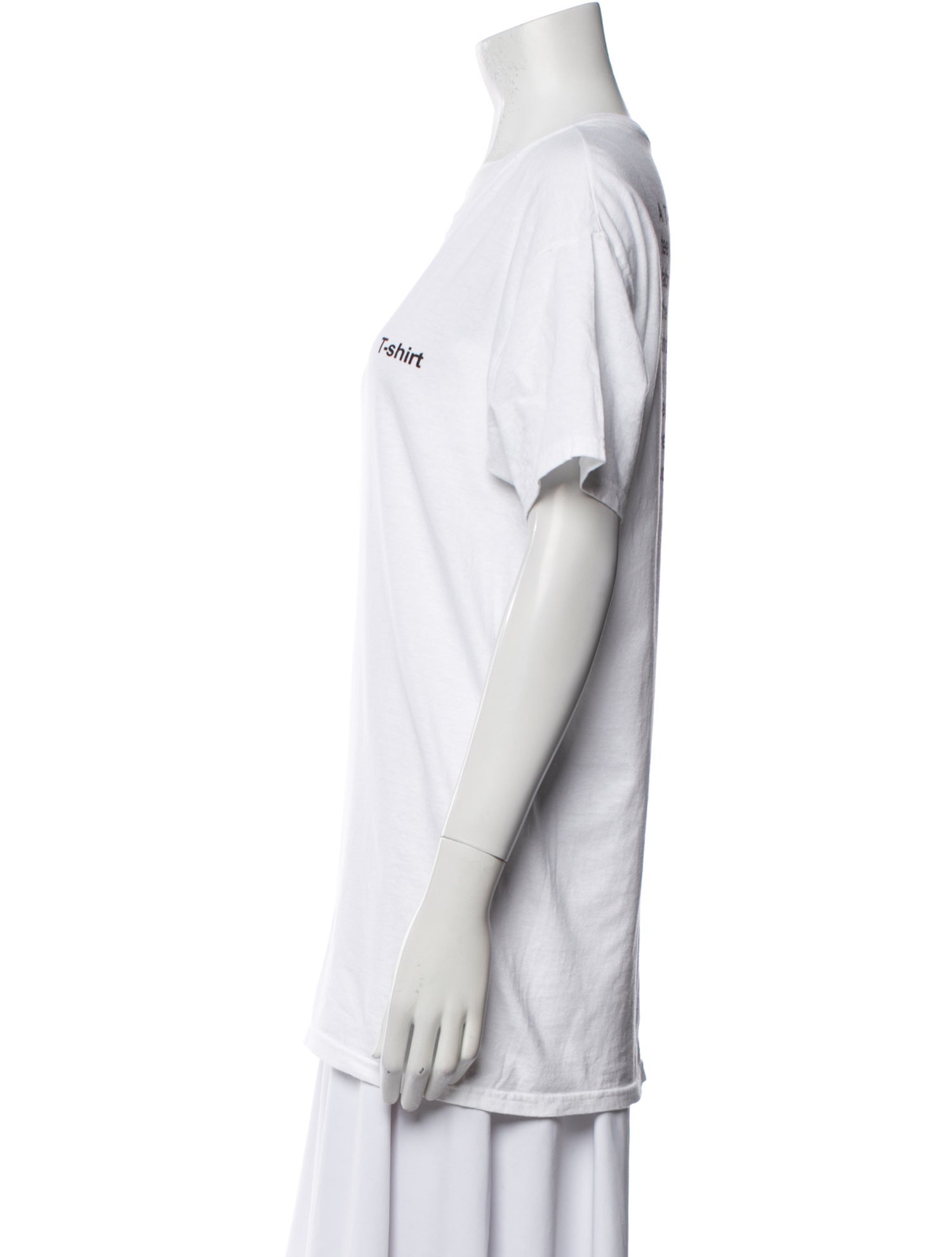 Vetements x Hanes T-Shirt Logo Crew Neck T-Shirt