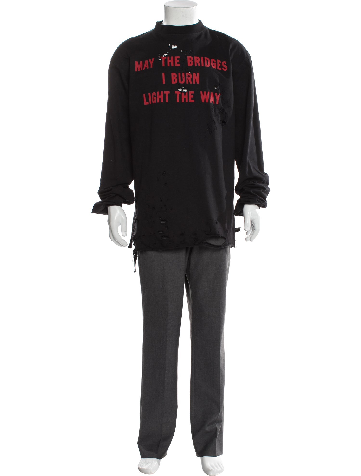 Vetements 2017 May The Bridges I Burn Light The Way Henley