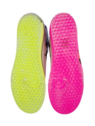 Vetements Canvas Printed Sneakers