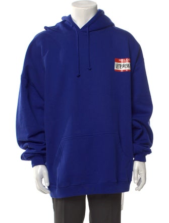 Vetements 'My Name Is Vetements' Graphic Print Hoodie