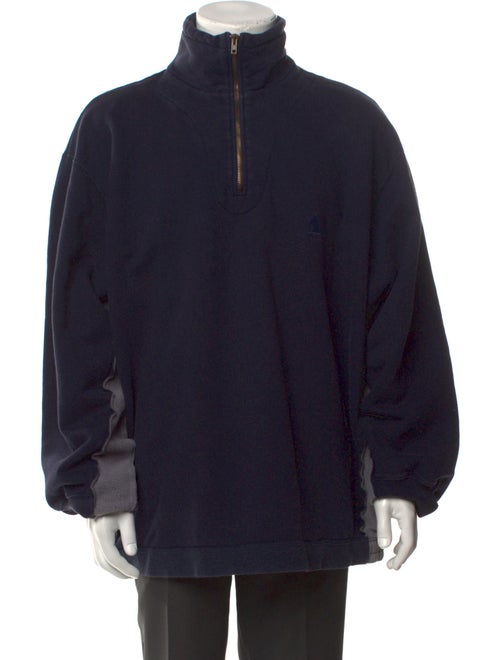 Vetements 2019 Half-Zip Logo Sweatshirt