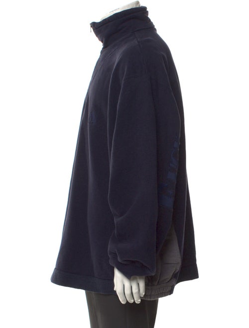 Vetements 2019 Half-Zip Logo Sweatshirt