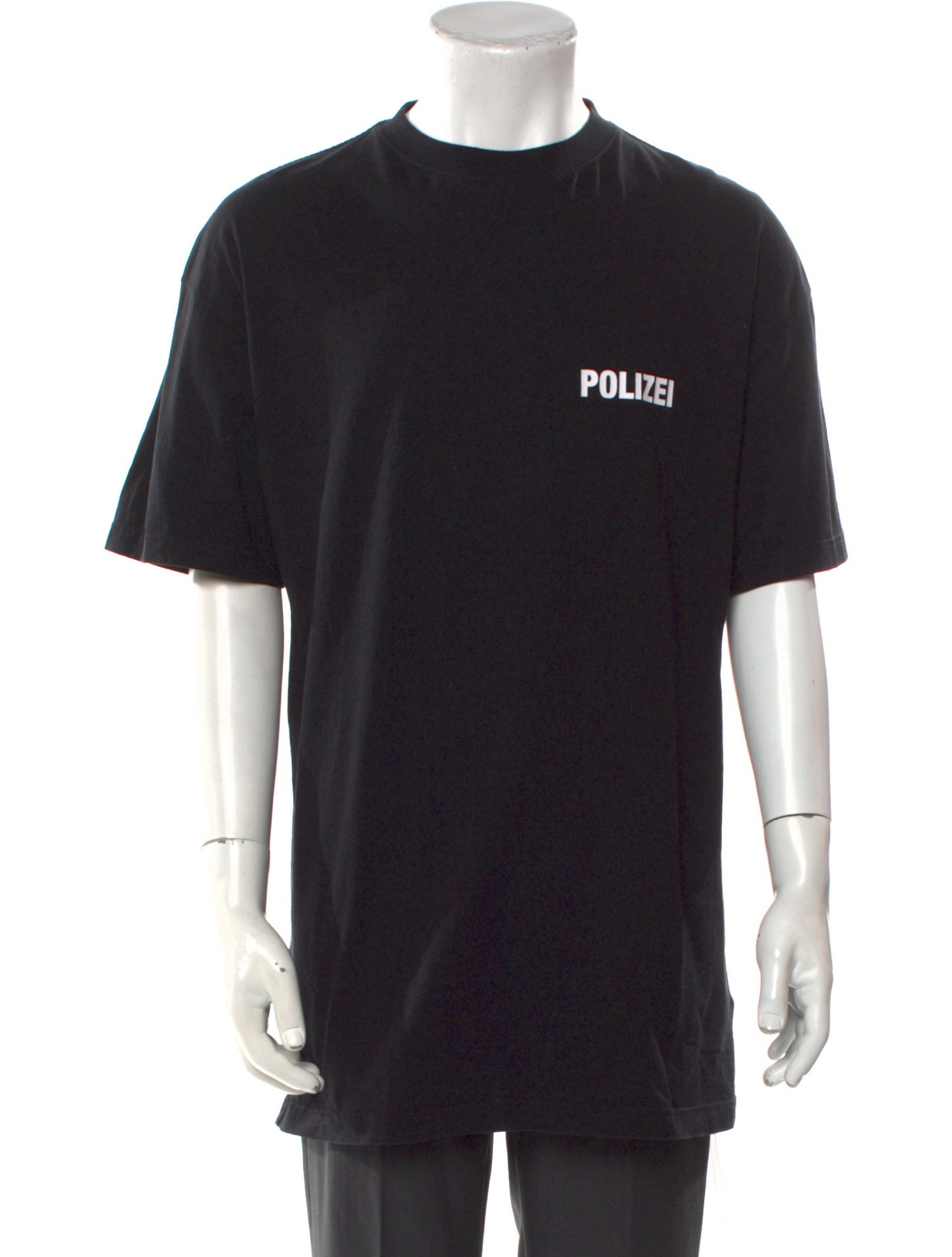 Vetements 2021 Polizei T-Shirt