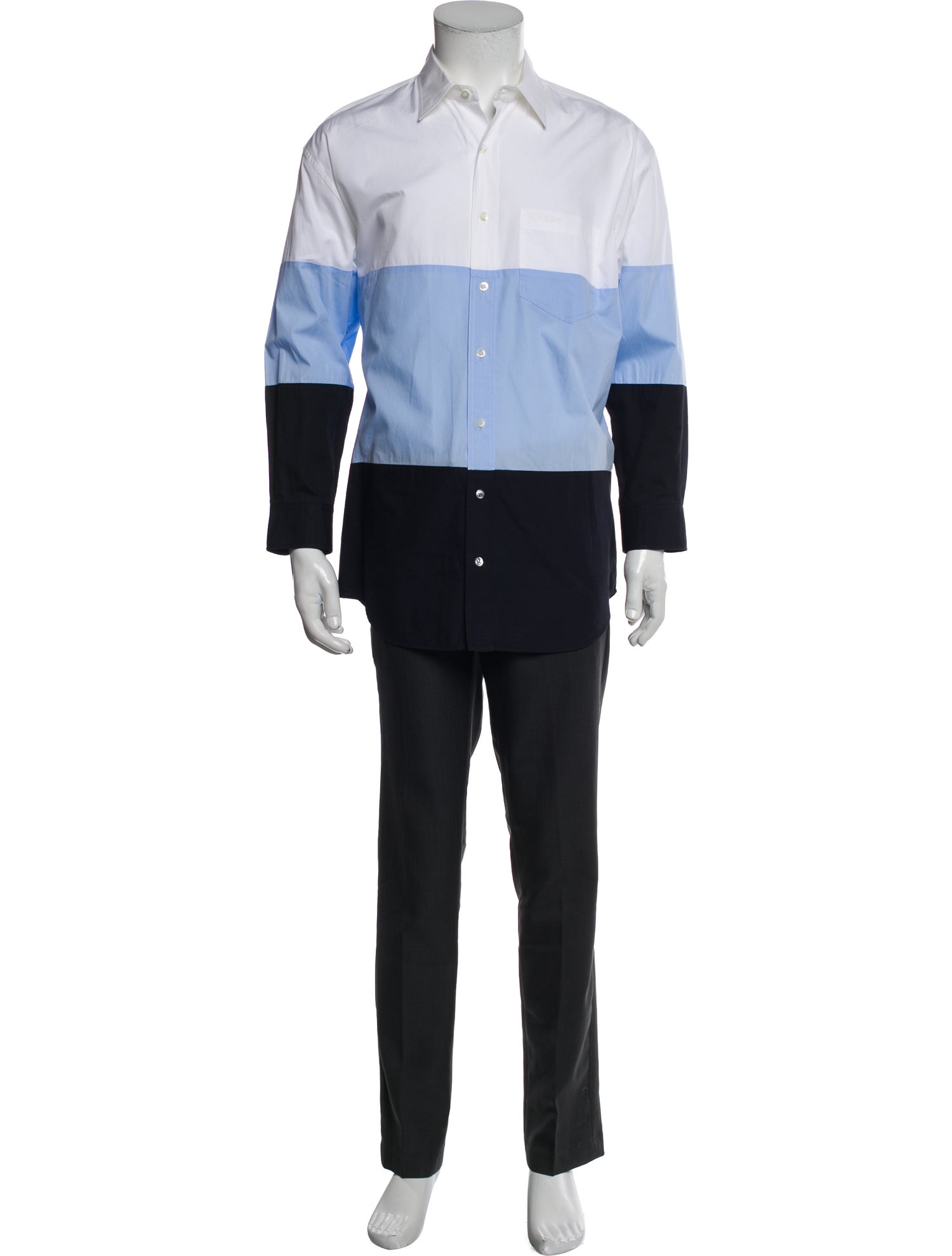 Vetements 2019 Colorblock Shirt