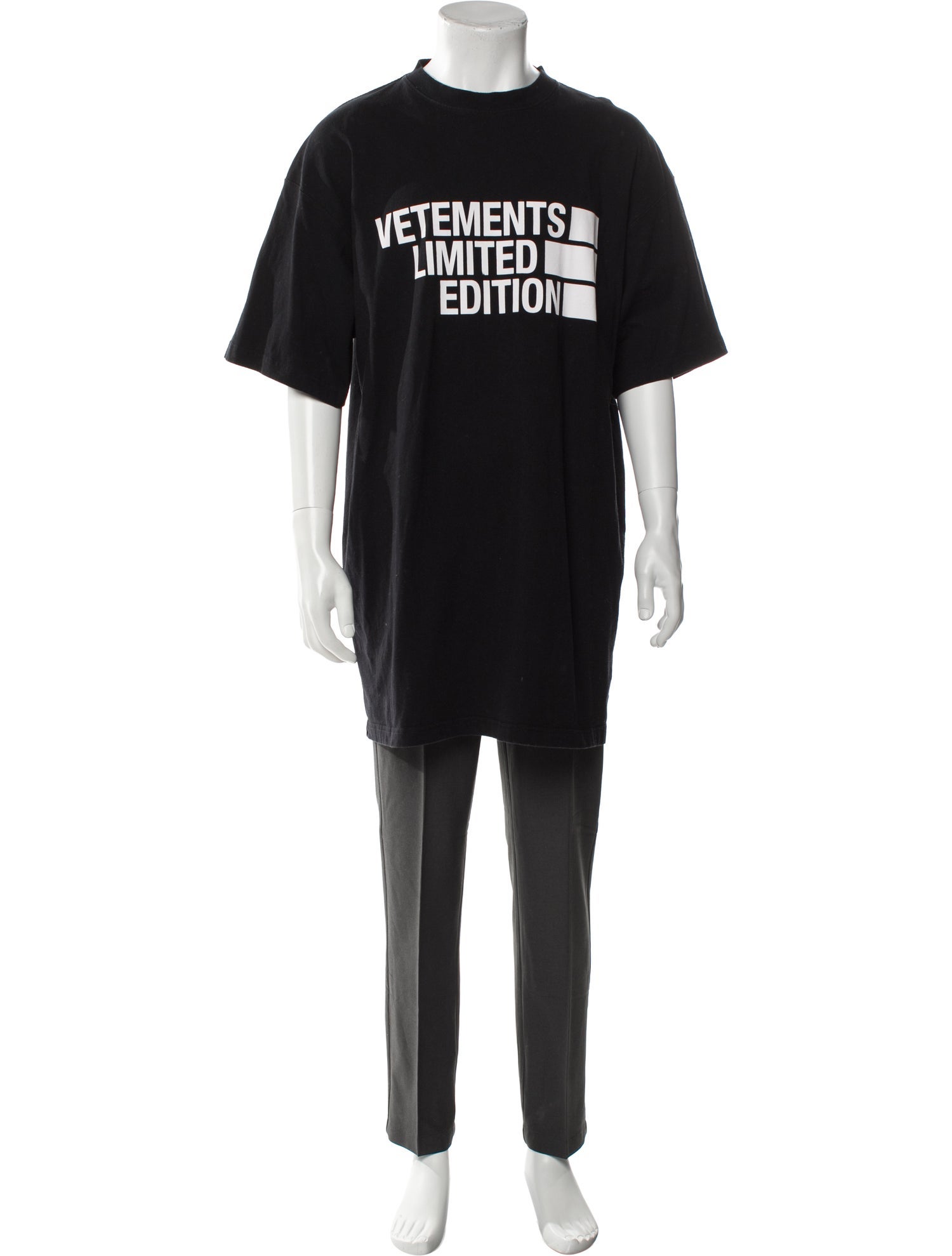 Vetements Graphic Print Crew Neck T-Shirt
