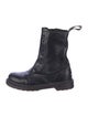 Vetements Leather Combat Boots