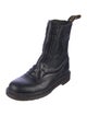Vetements Leather Combat Boots