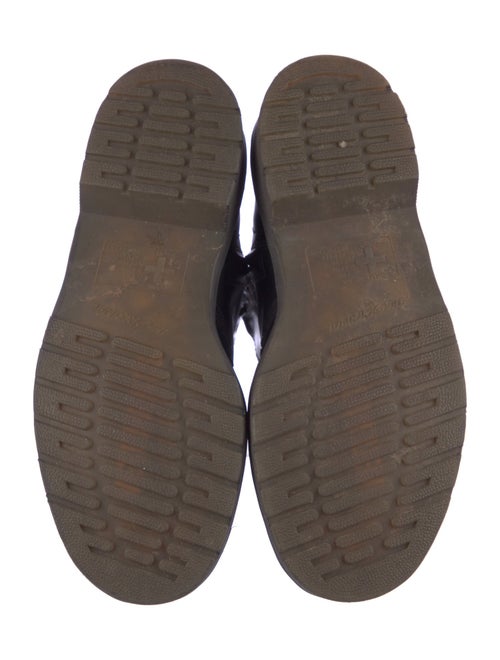 Vetements Leather Combat Boots