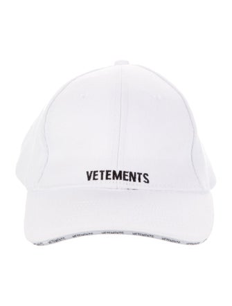 Vetements Embroidered Baseball Cap