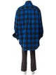 Vetements 2018 Plaid Print Overcoat
