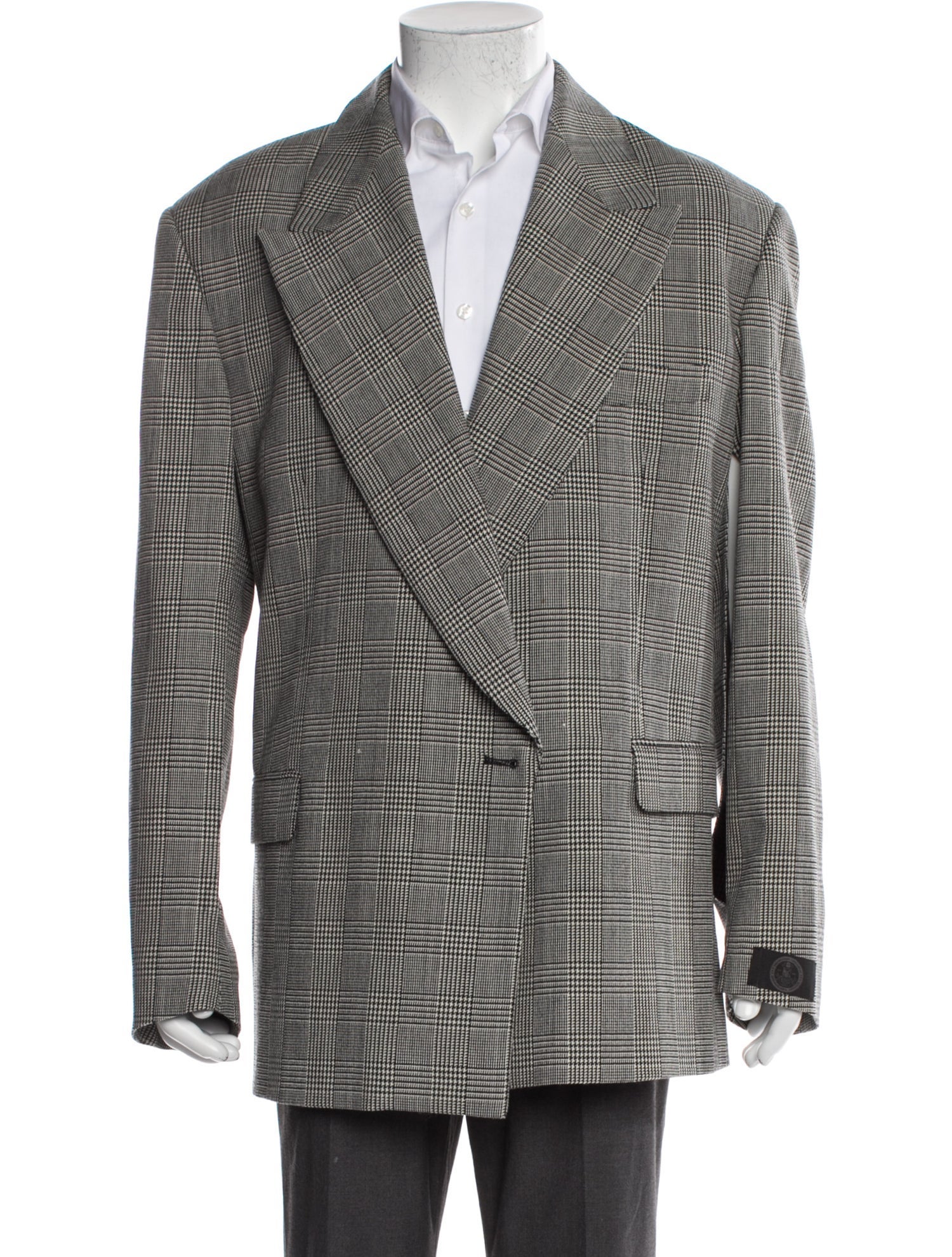 Vetements Checked Blazer