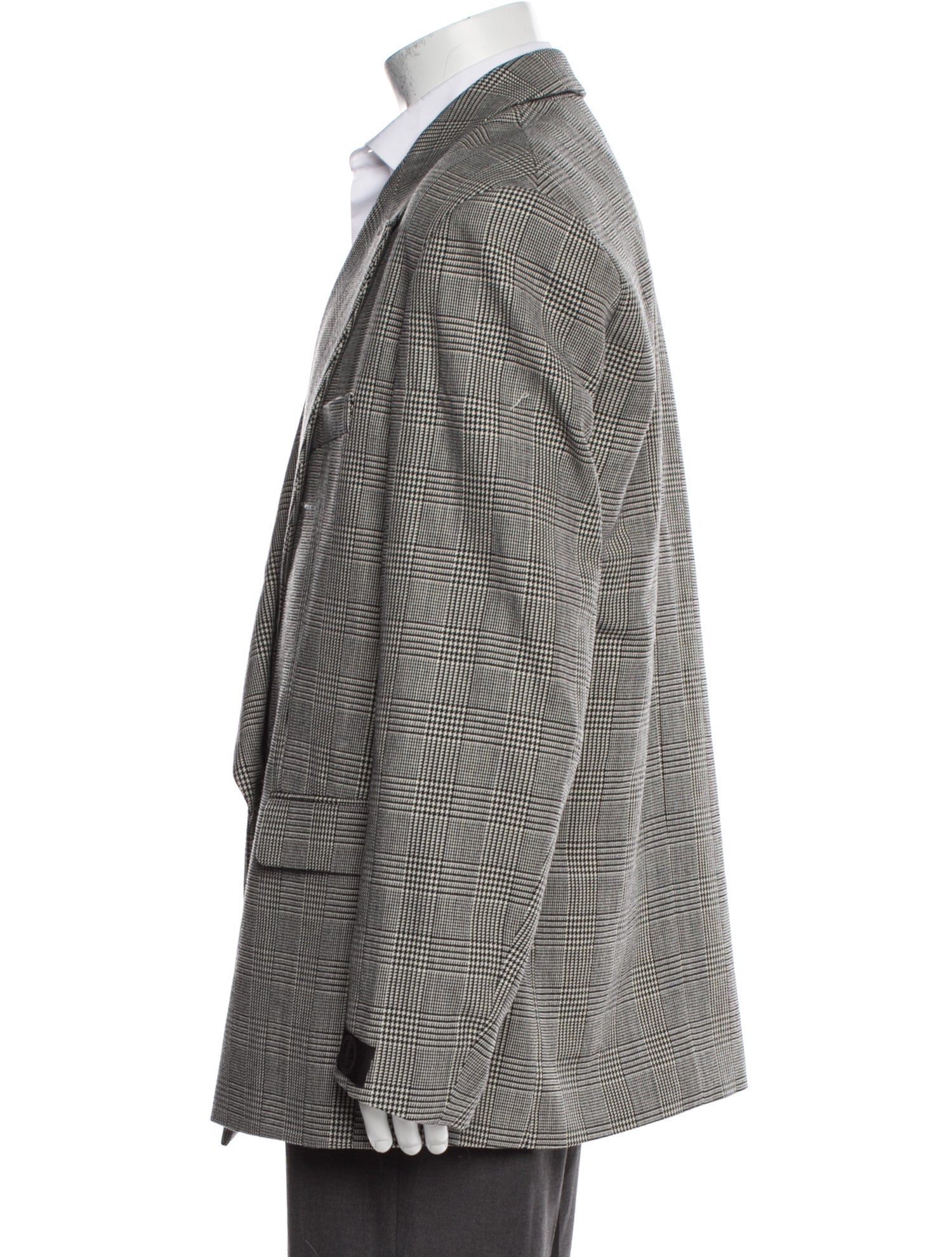 Vetements Checked Blazer