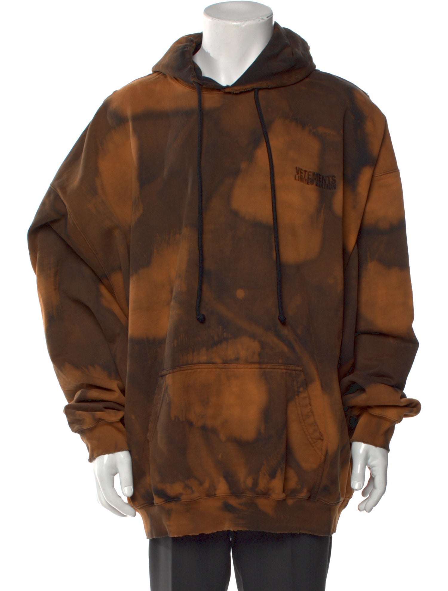 Vetements 'Tie-Dye' Tie-Dye Print Hoodie