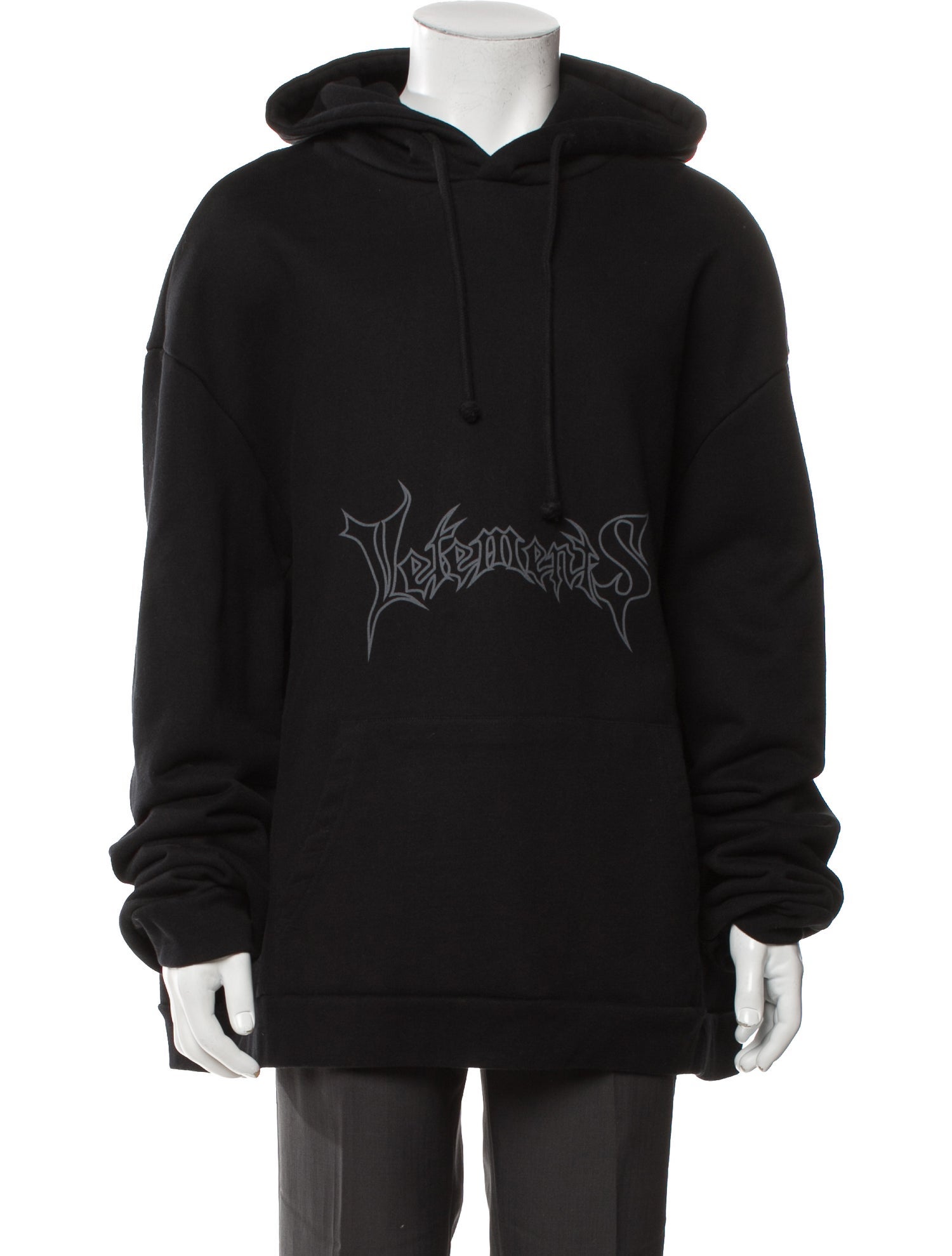Vetements 2016 OG Metal Logo Hoodie