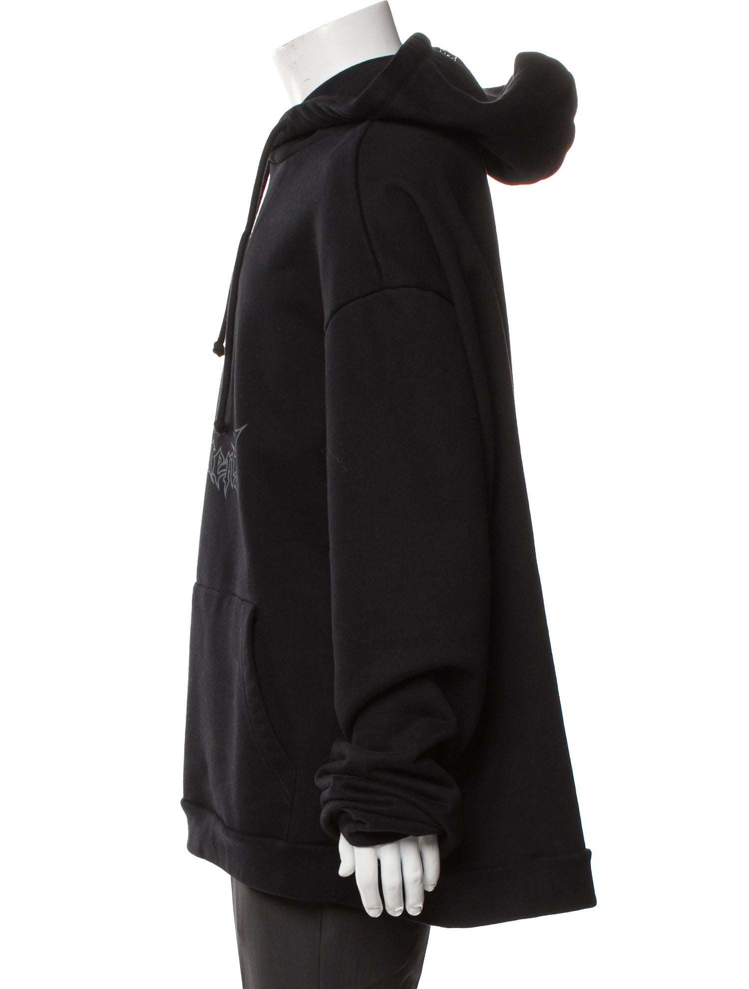 Vetements 2016 OG Metal Logo Hoodie