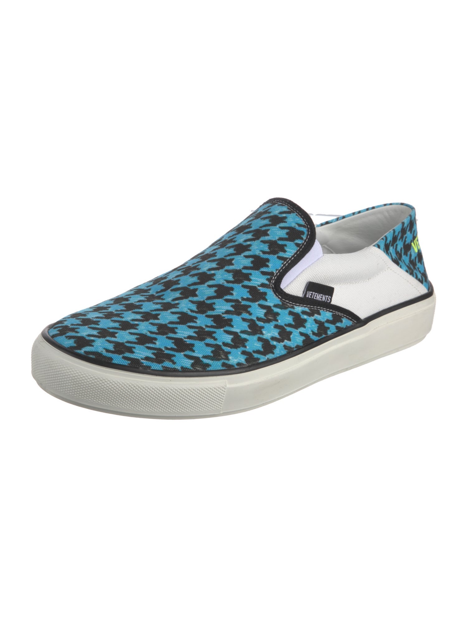 Vetements Canvas Printed Sneakers