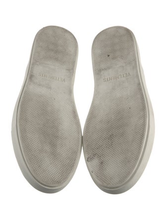 Vetements Canvas Printed Sneakers