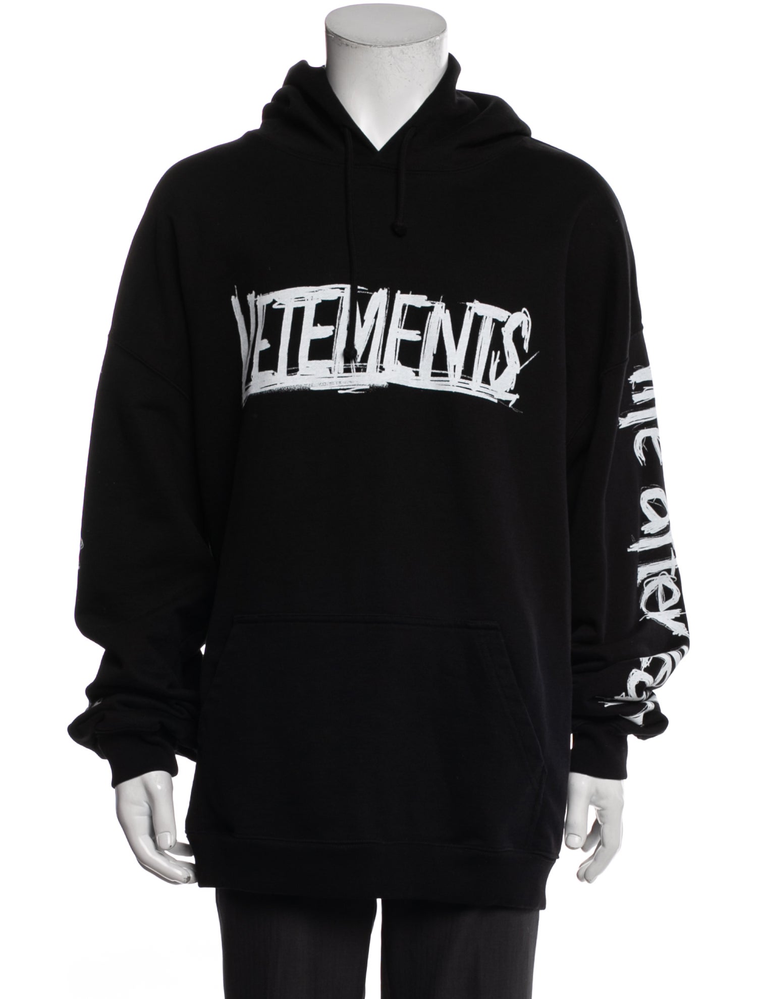Vetements World Tour Graphic Print Hoodie