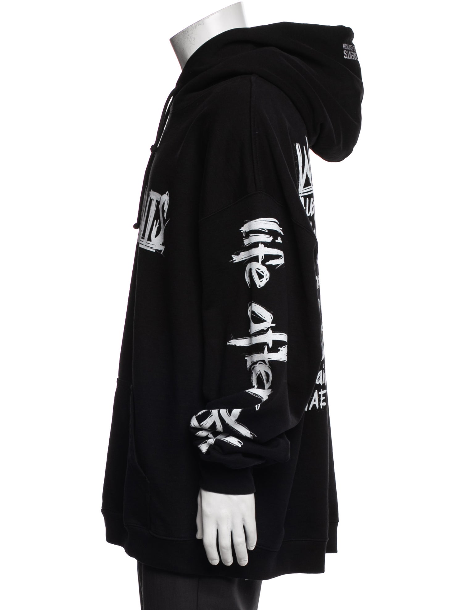 Vetements World Tour Graphic Print Hoodie