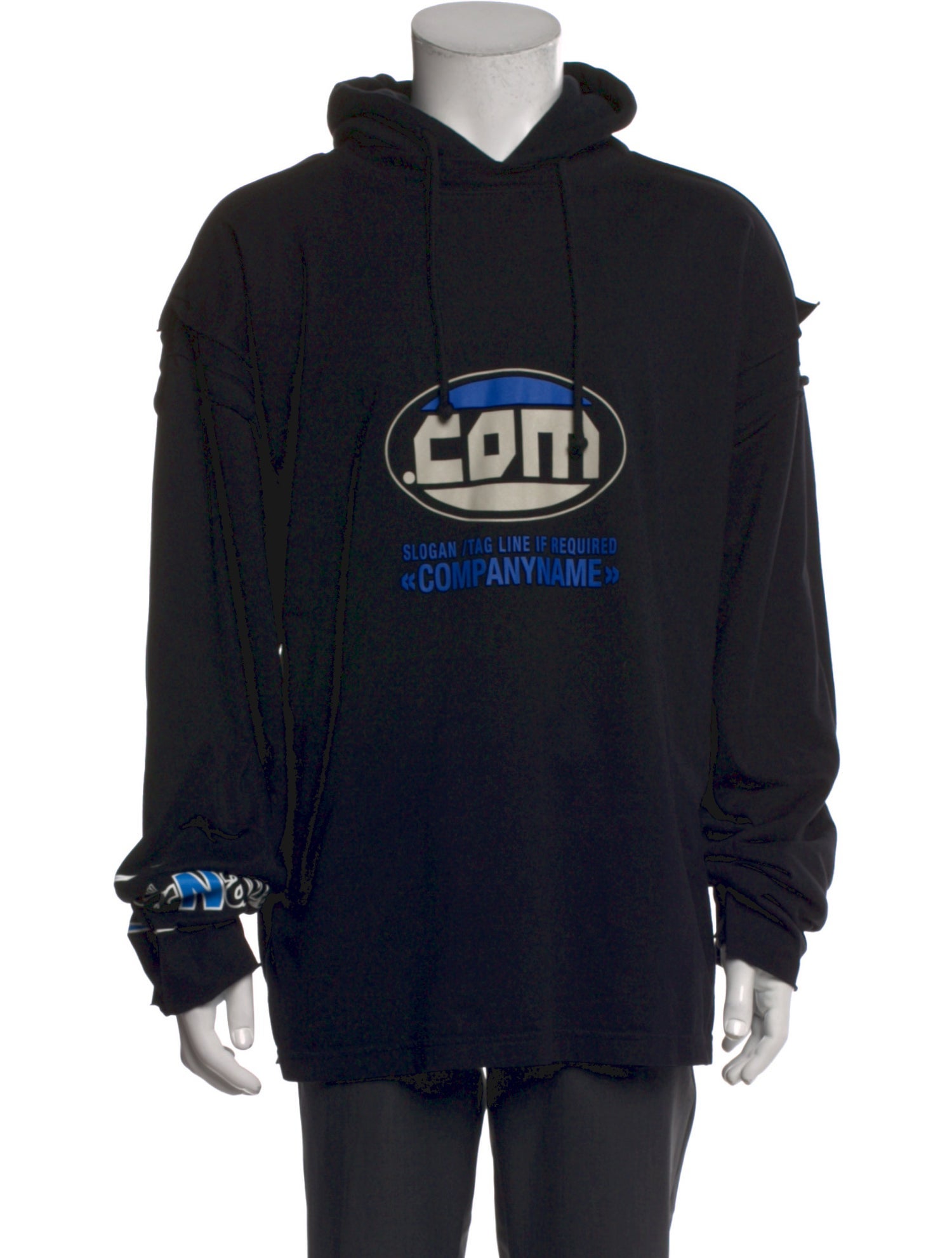 Vetements 2019 Graphic Print Hoodie