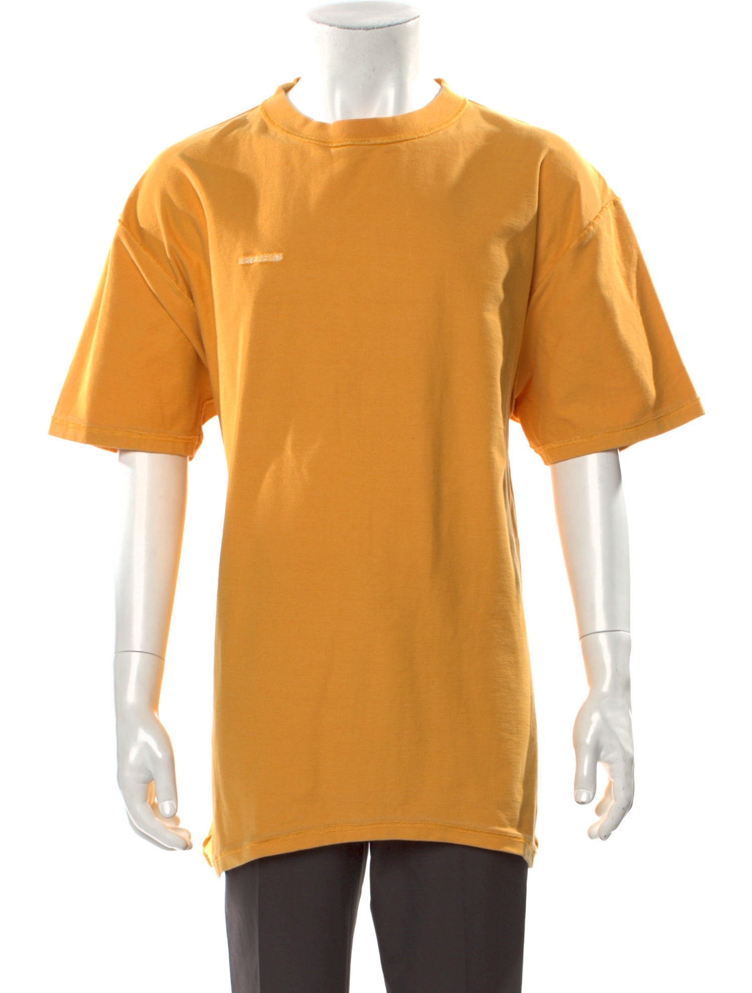 Vetements Signature Logo Crew Neck T-Shirt