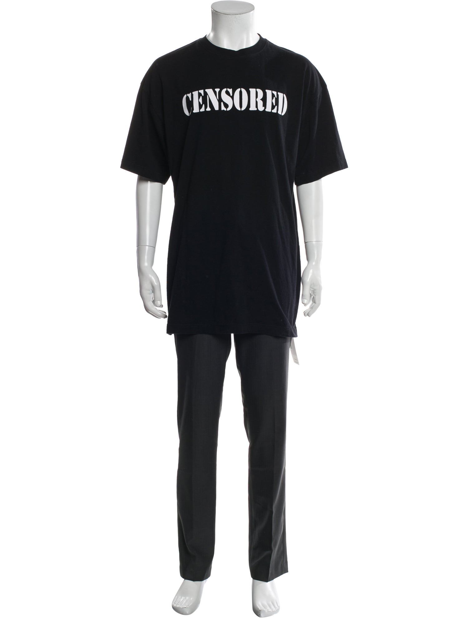 Vetements Graphic Print Crew Neck T-Shirt