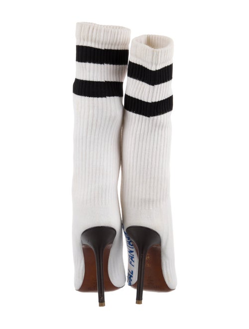 Vetements Graphic Print Sock Boots