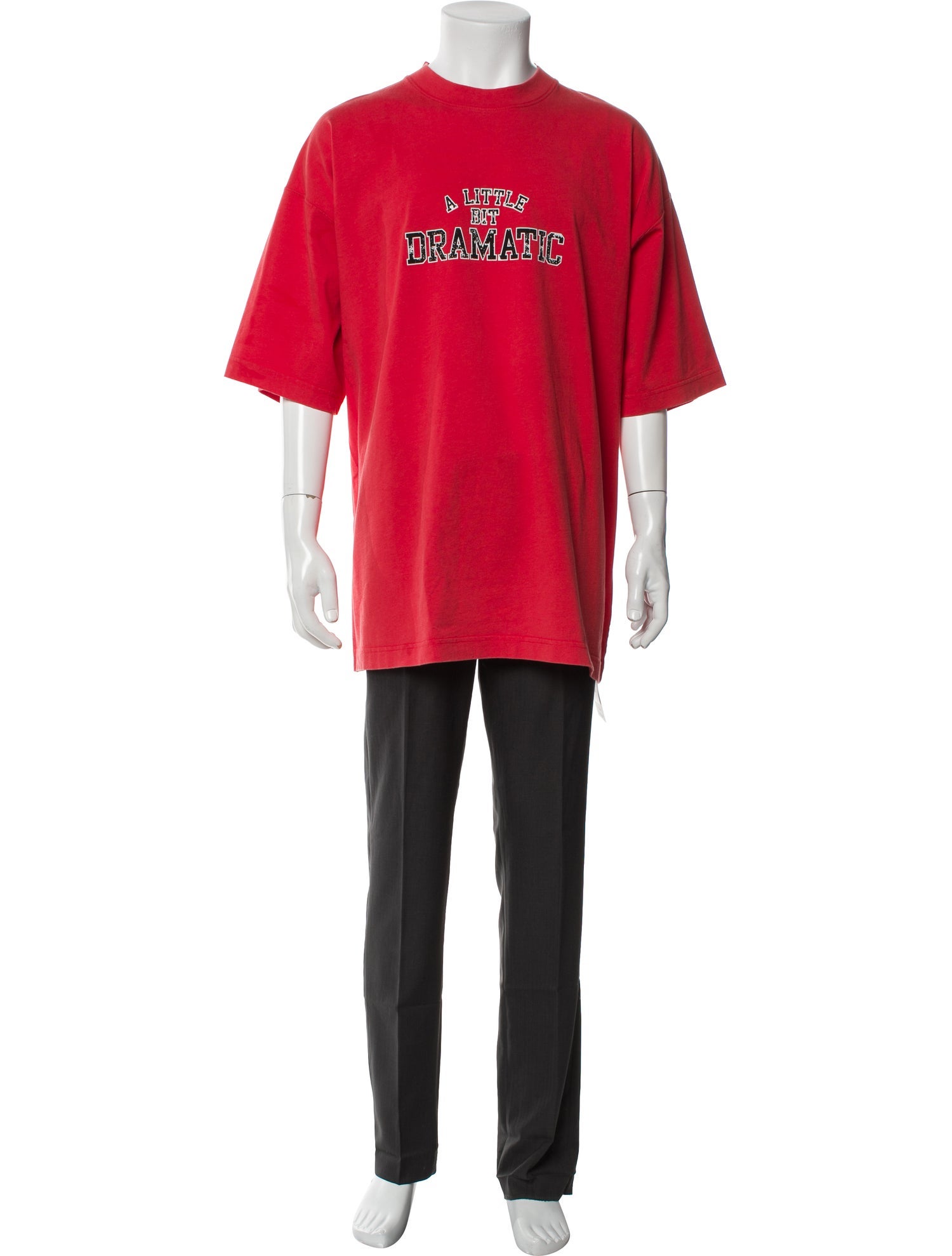 Vetements Graphic Print Crew Neck T-Shirt