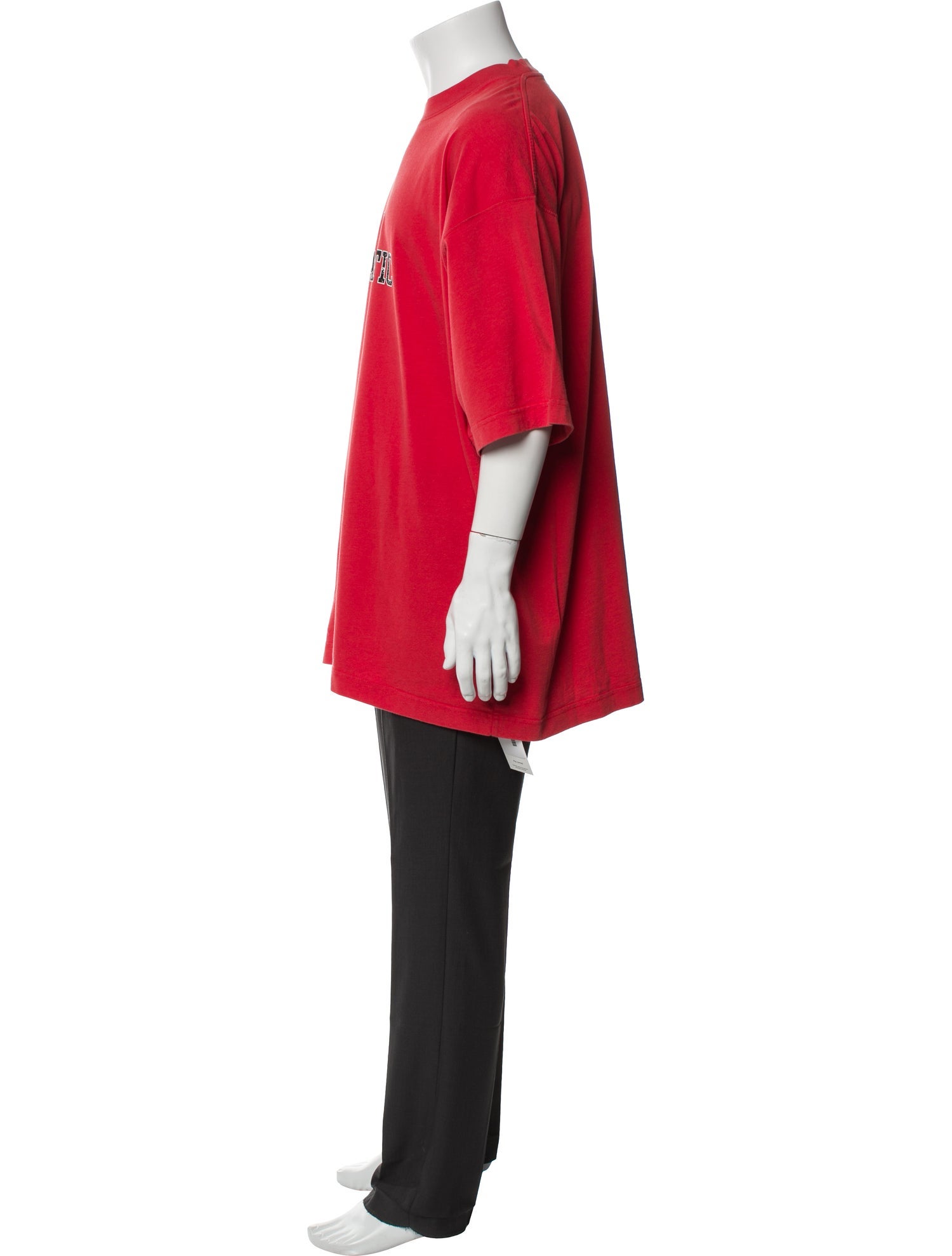 Vetements Graphic Print Crew Neck T-Shirt