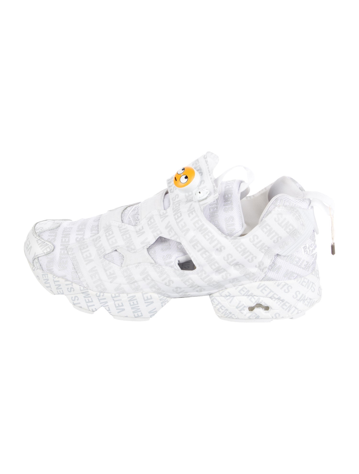 Vetements Mesh Printed Sneakers